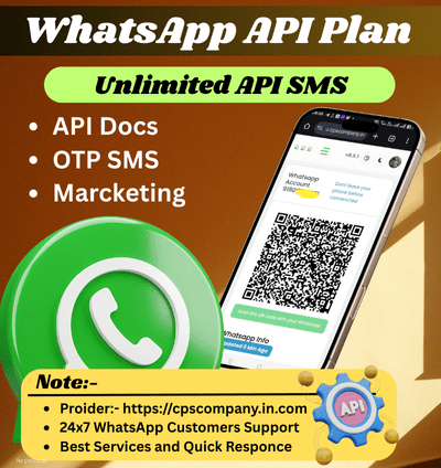 WhatsApp SMS API Documentation With Marketing Tools (Monthly and yearly Plan) Best WhatsApp SMS API Provider in India