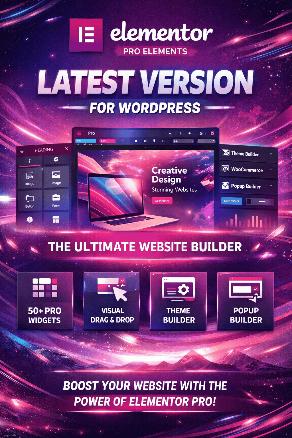Elementor Pro Plugin Latest Version for WordPress (Pro Elements) Download for free
